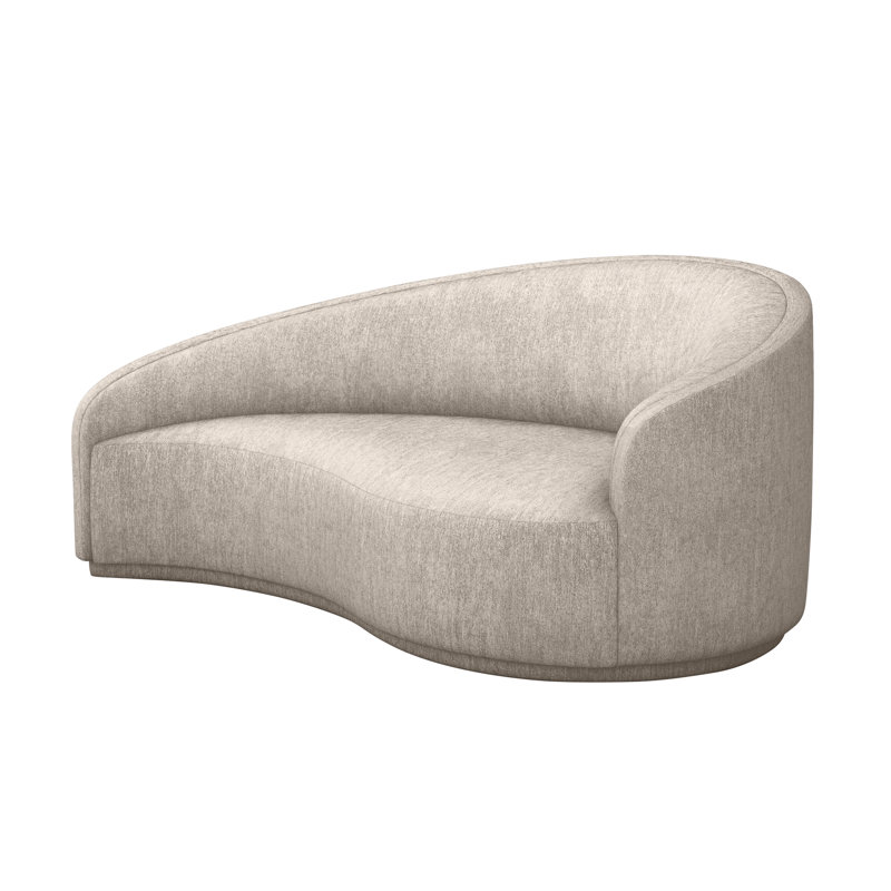 Dana Chaise Lounge, Bungalow Chenille, Right Hand Facing