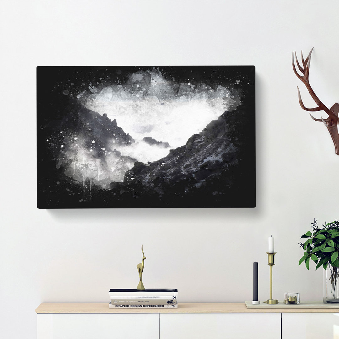 Misty Tatra Mountains In Slovakia - Wrapped Canvas