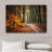 Autumn Fall Forest Tree Nature Landscape Pictures Large Framed Canvas Print Wall Art-93628935-93628934