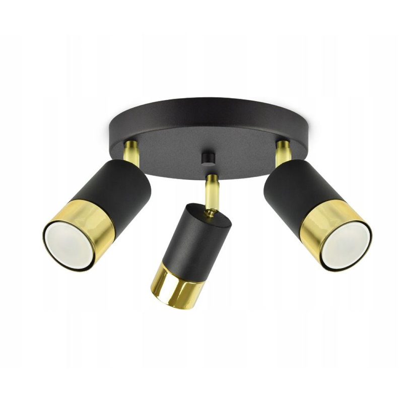 Amoakuh Spotlight, Black/Gold