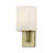 Acree 1 Light Antique Brass Ada Sconce