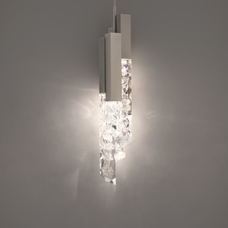 Mini-luminaire suspendu Montage, Nickel brossé