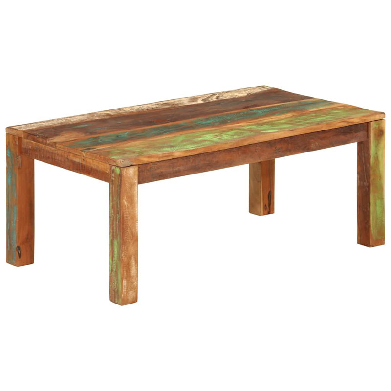 Nebeker Solid Wood Four Leg Coffee Table