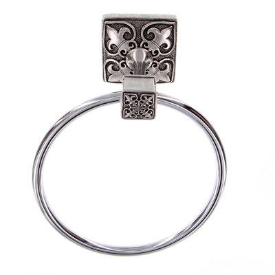 Fleur de Lis Towel Ring