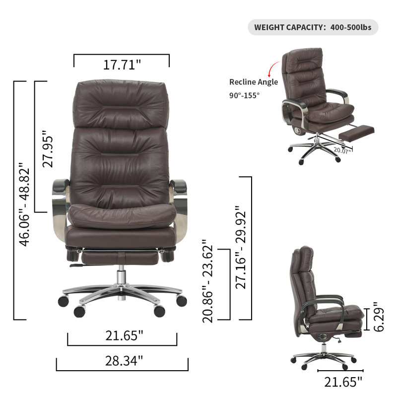 Fauteuil de massage Kinnls Vane, Café