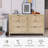 Wicker 47.2 " W 6 - Drawer Dresser-1184758094