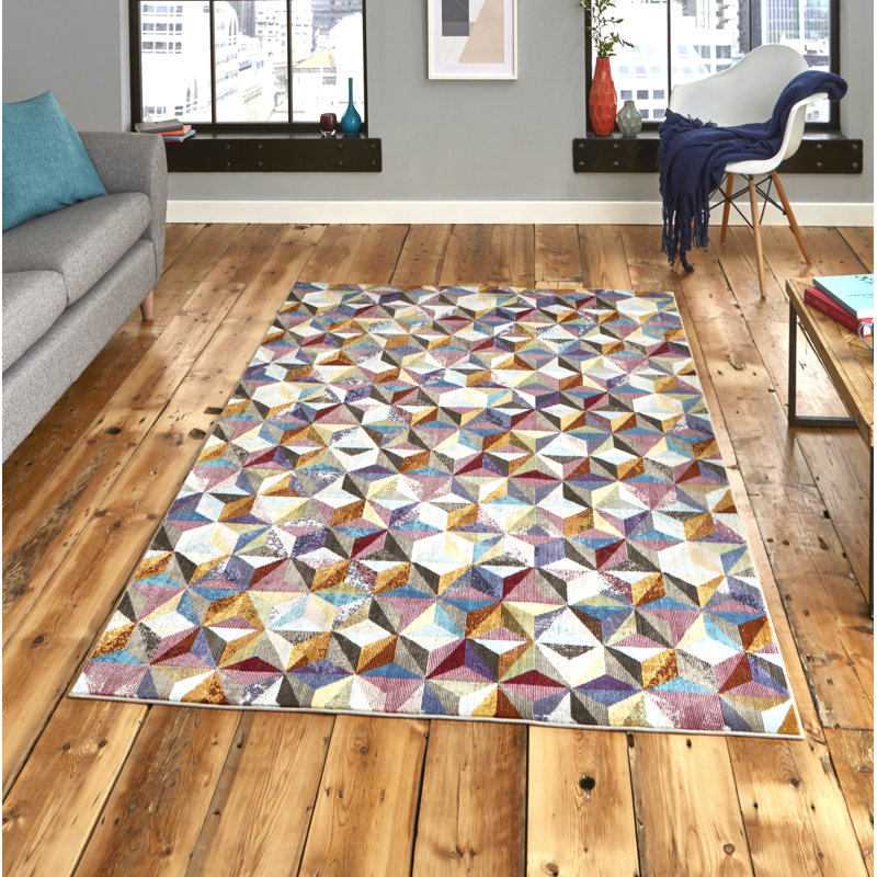 Filler 16th Avenue area rug Machine Woven Rectangle Multi coloured, Rectangle 200 x 290cm