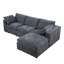 Canapé modulaire modulaire convertible en forme de L avec repose-pieds réversible-2129929203