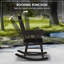 Chaise berçante en bois Classic Comfort