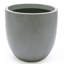 Pot à fleurs rond gris clair 9,9 po Acushnet-1333807586-1333807581