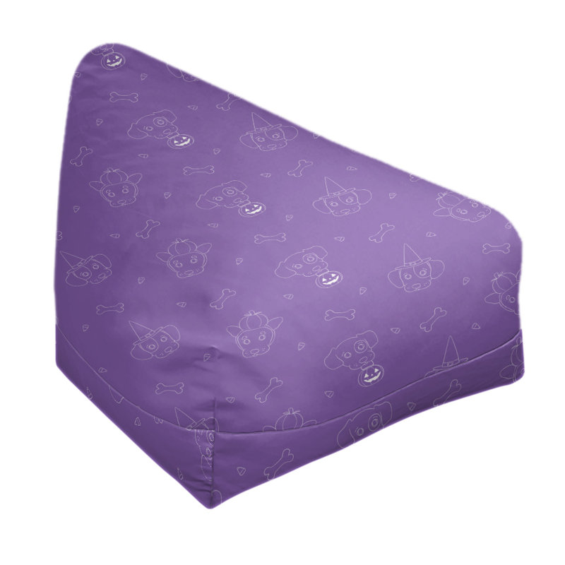 Fauteuil à billes et méridienne standard, H 29 po x l 38 po x P 42 po, Mauve