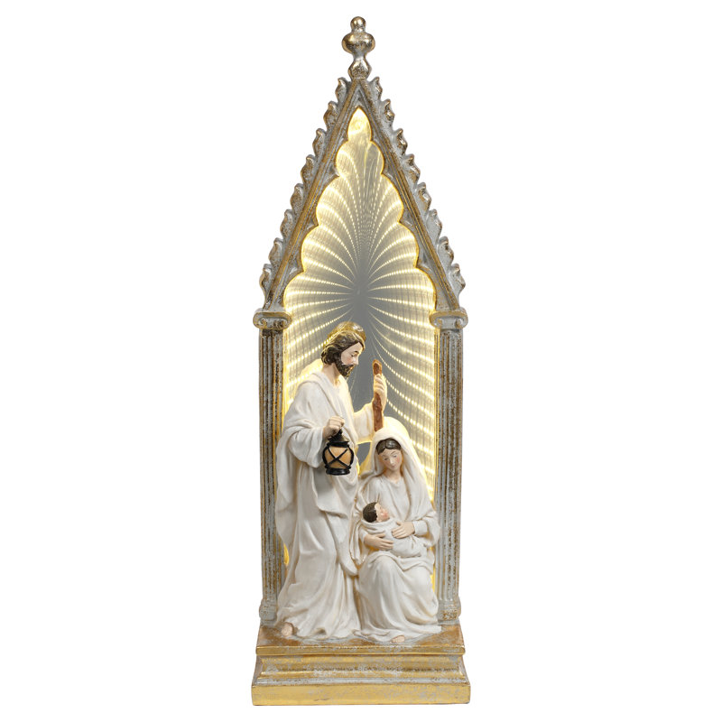Holy Family With Led - 23 Inches