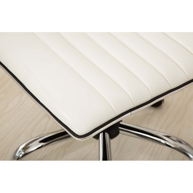 Chaise de bureau réglable, White