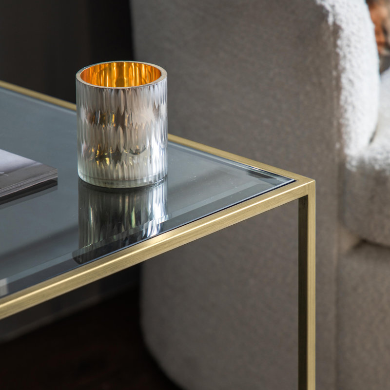 Carmo End Table, Champagne
