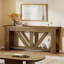 70.87cm Unfinished Solid Wood Console Table