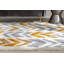 Arden Power Loom Yellow/Grey Rug-60066504