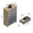 Bustillo 30.7'' Wide 5 -Drawer Chest-1296448492