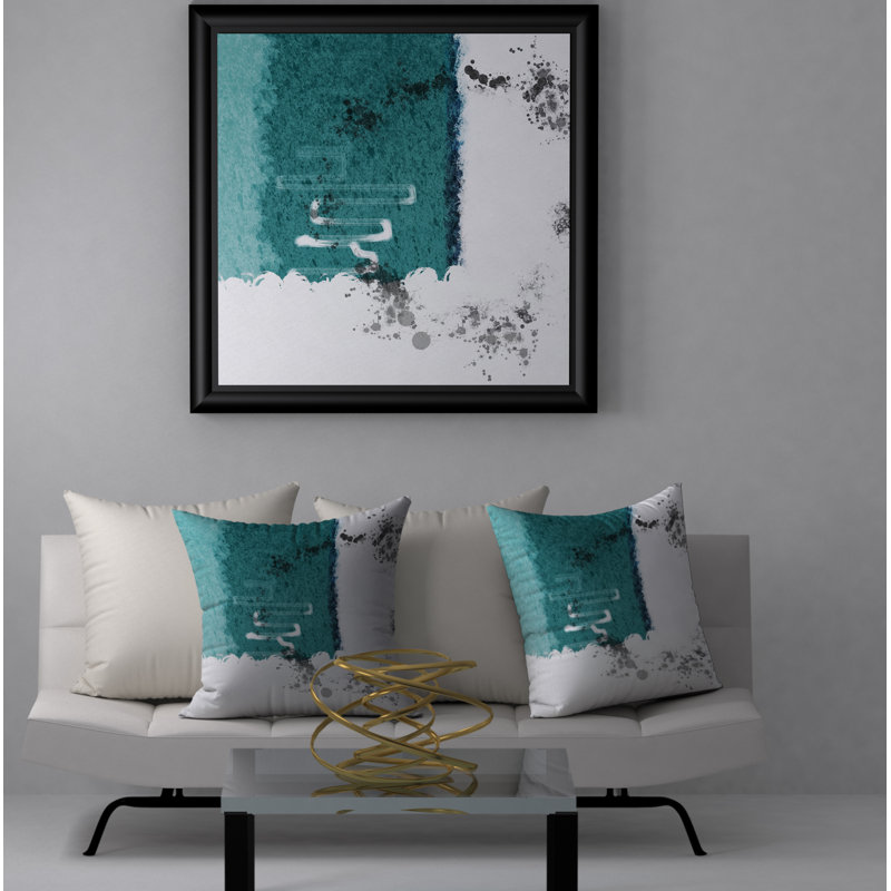 Housse de coussin carrée/insert, 24" X 24"