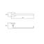 Line Towel Ring - Wall Mount - 9" Brass/Polished Nickel-2122122178