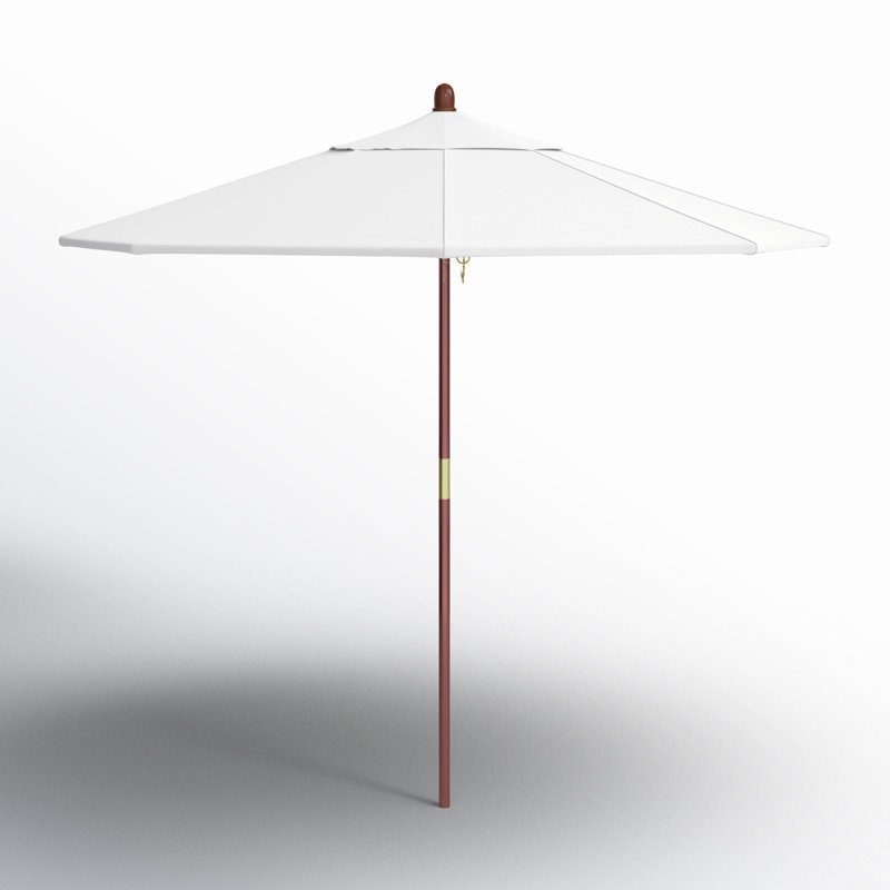 Parasol de marché octogonal 7,5 'x 7,5' Manon, Blanc - oléfine