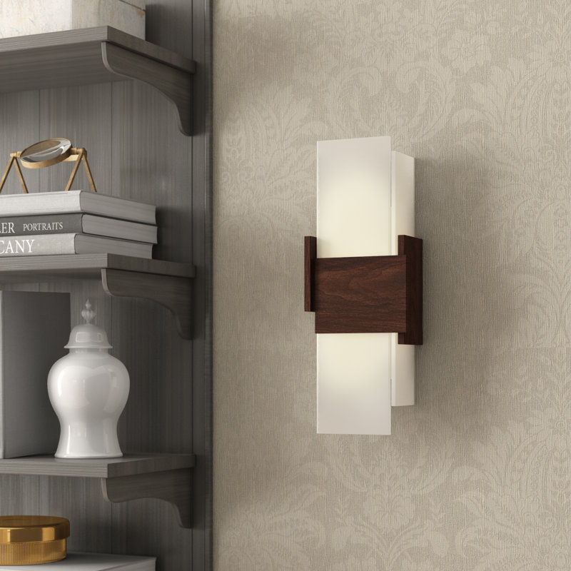 Acuo 2 - Light Flush Mounted Sconce, Brushed Aluminum
