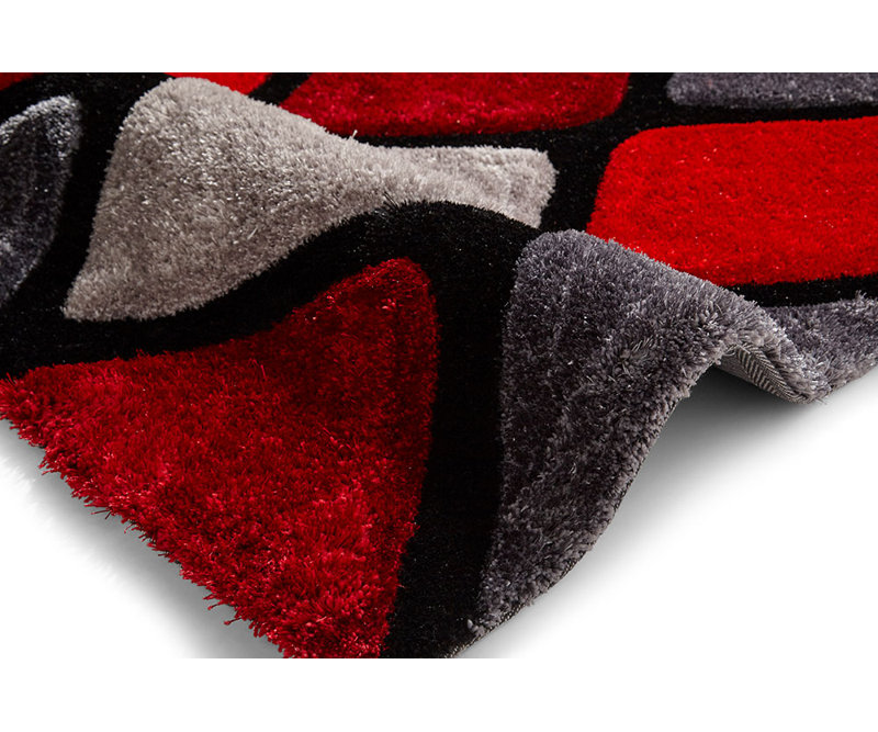 Curtisha area rug Hand Tufted Rectangle Grey, Rectangle 150 x 230cm