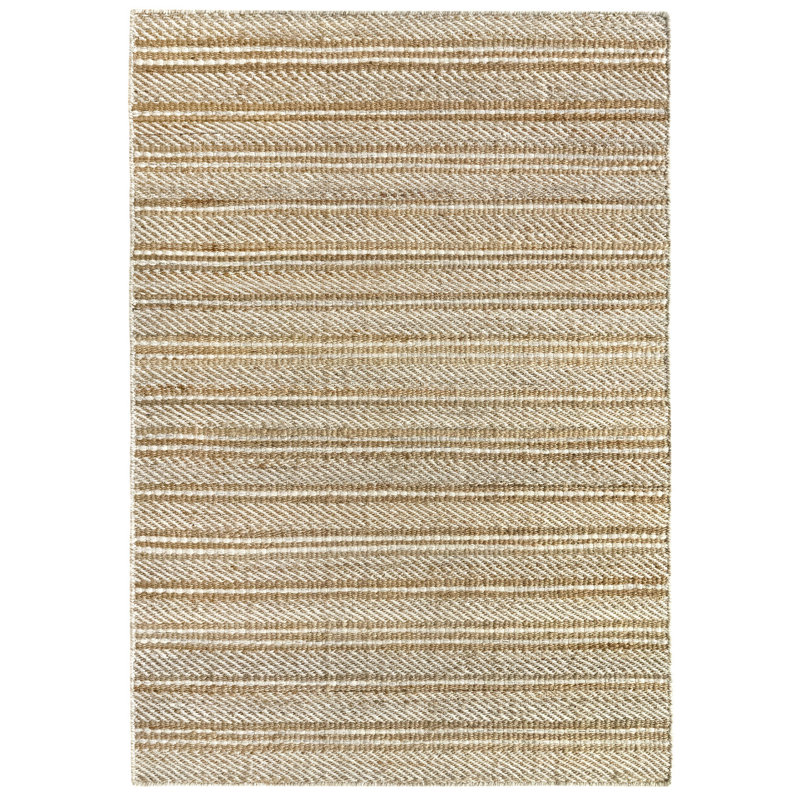 Geeta Striped Hand Woven Area Rug, Rectangle 120 x 170cm