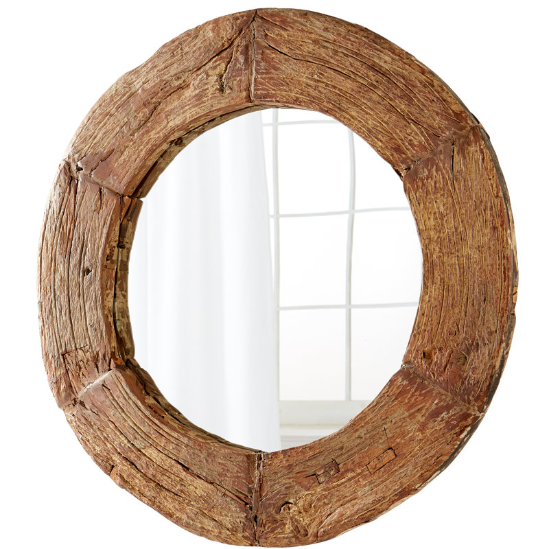 Wagon Round Mirror