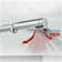Chrome Touchless Faucet with Integrated Soap Dispenser and High Speed Hand Dryer