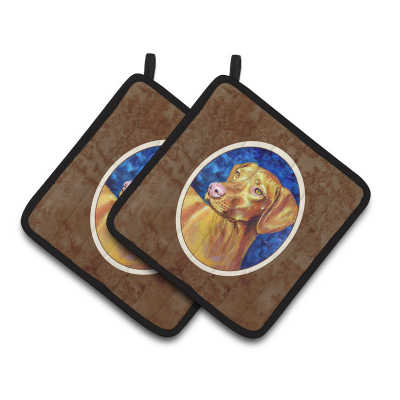 Caroline's Treasures Vizsla Polyester Potholder