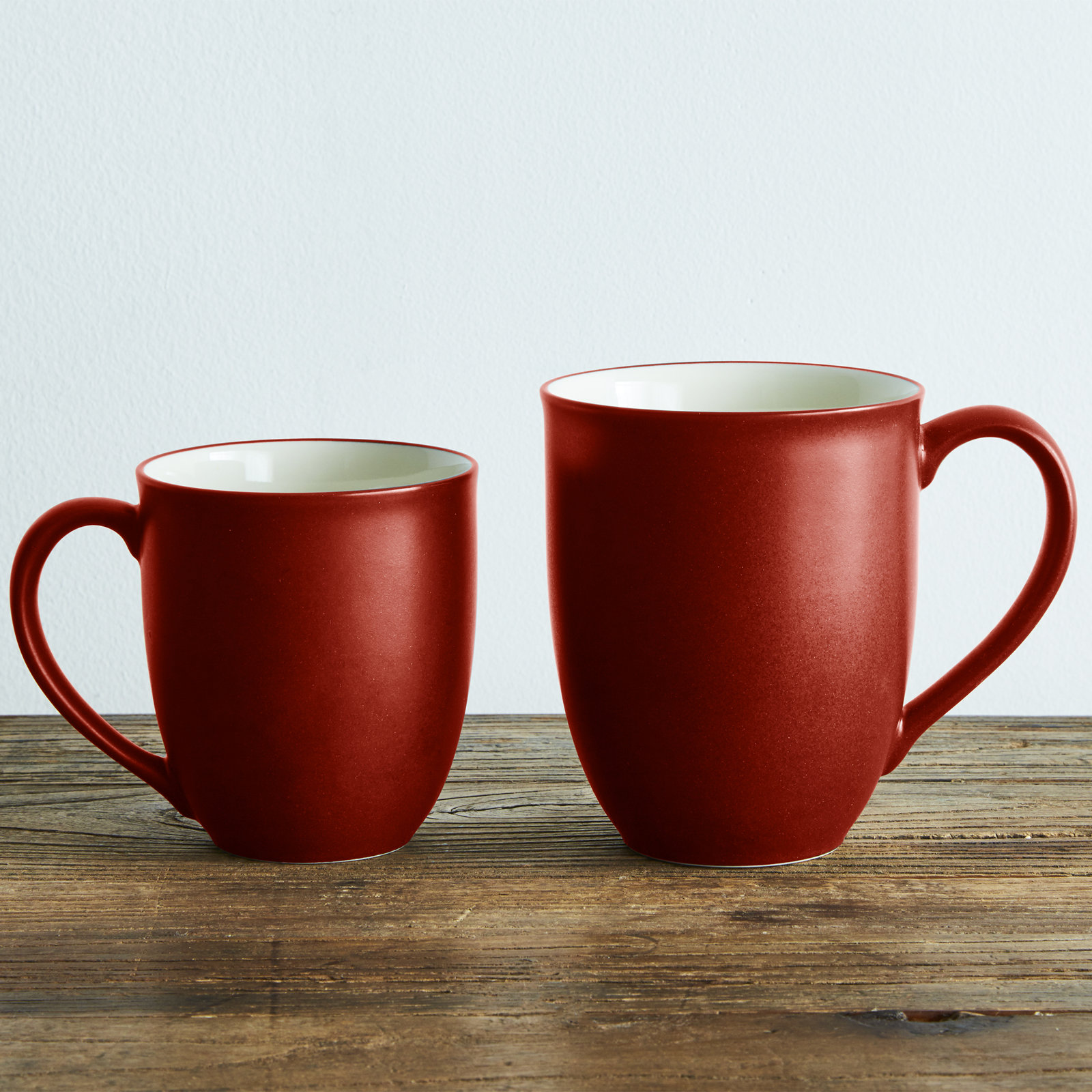 Noritake Colorwave XL Mugs, 18 oz., Raspberry