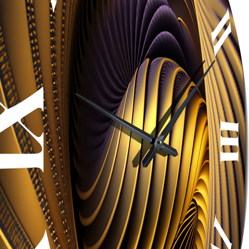 Horloge murale Op-Art Retro, Petit