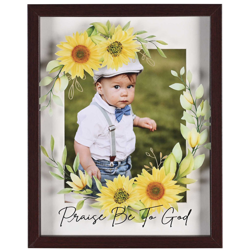 Brown Picture Frame with Mat