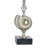 Poly Table Lamp - Samobor Silver - White Shade