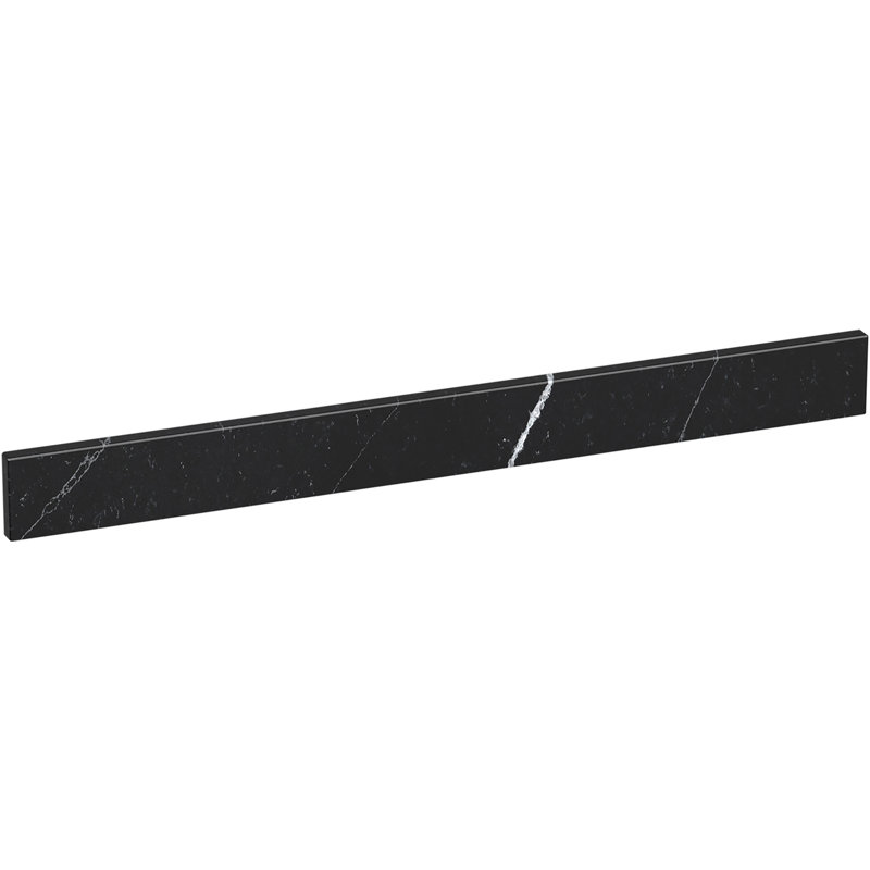 Silestone Quartz 37-In Backsplash, Eternal Marquina