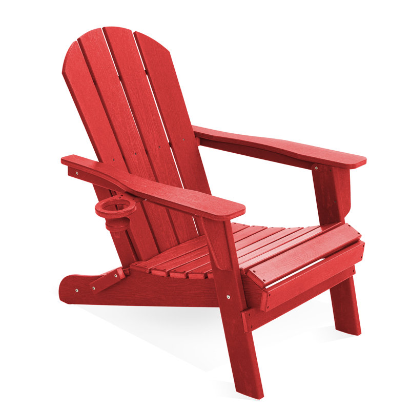 Chaise Adirondack bleu marine, Rouge
