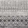 Tapis ivoire et gris anthracite tissé au métier mécanique Lashavia