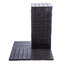 Paquet de 68 tuiles de terrasse en plastique emboîtables pour une utilisation intérieure / extérieure avec une performance imperméable durable et une texture de grain de bois 3D réaliste.