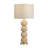 29" Resin Table Lamp With Cream Shade