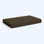 Coussin de banc de taille personnalisée de 2 po pour l'intérieur et l'extérieur avec mousse haute résilience 75D de qualité supérieure - sans fond antidérapant