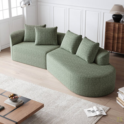 Canapé modulaire surdimensionné et rembourré Modern