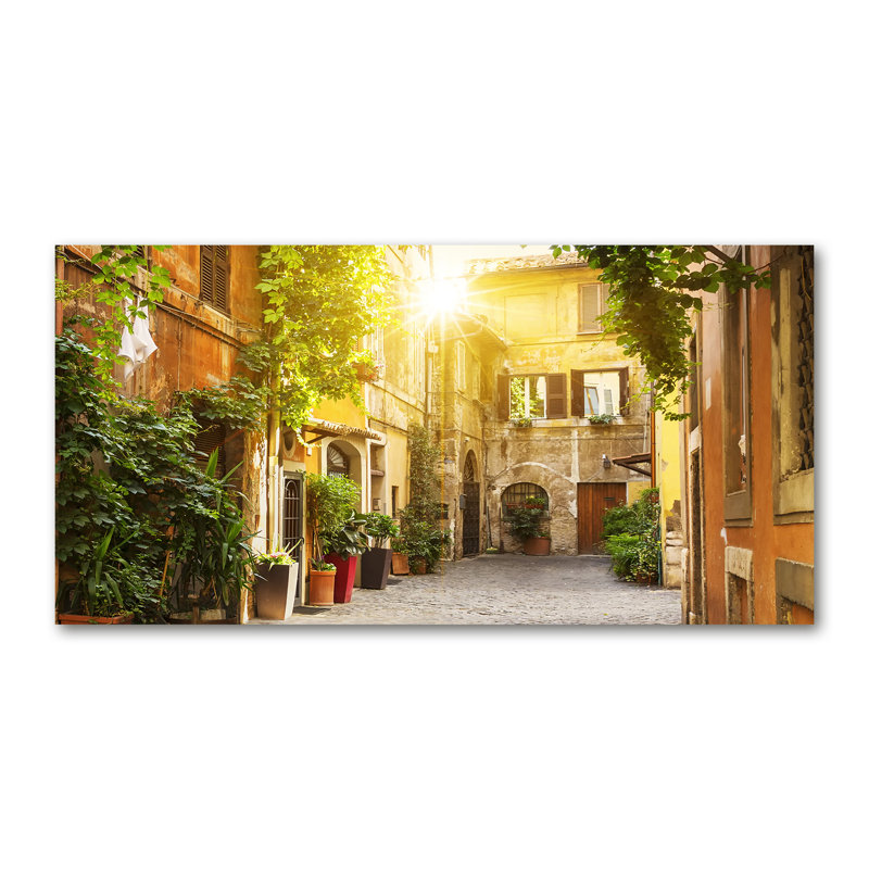 Italian Streets - No Frame Print on Canvas