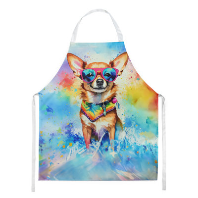 No Pattern Bib Apron