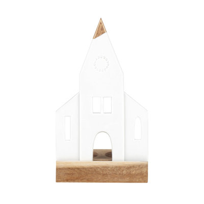 Bougie chauffe-plat Village Church