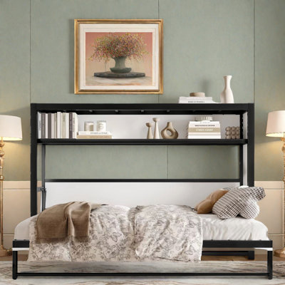 Murphy Bed With Shelves