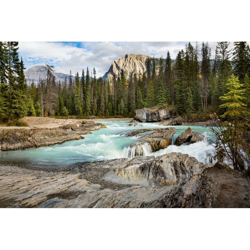 Pont naturel, Canada - Photographie sur toile tendue, H 32 po x l 48 po
