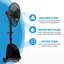 Ventilateur sur pied oscillant / debout 76 po Newair
