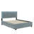 Caramie Upholstered Platform Bed with Rivet-decorated Headboard-601694540