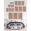 Hebersham Faces Of Nobody by Marmont Hill - 3 Piece Single Picture Frame Print Set-87414325