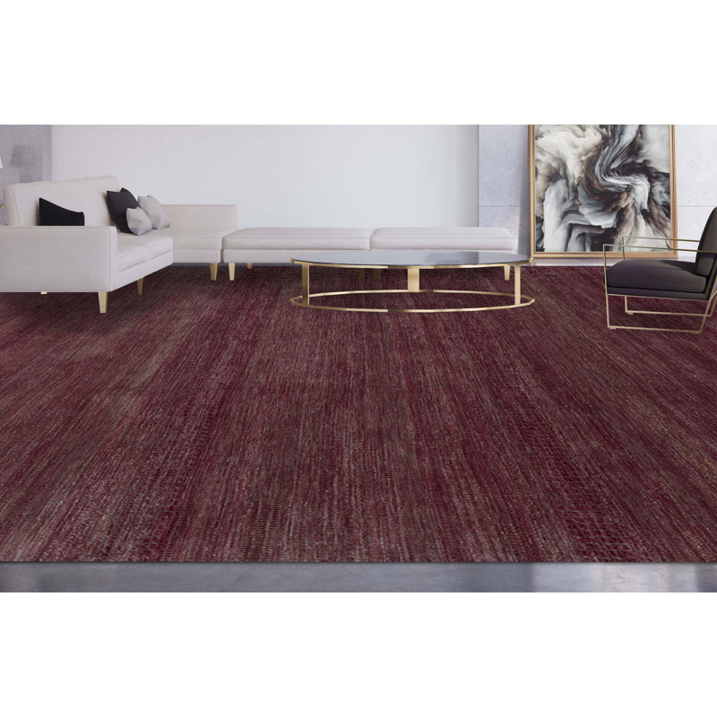 Area Rug in Purple, Rectangle 8' x 10'1"